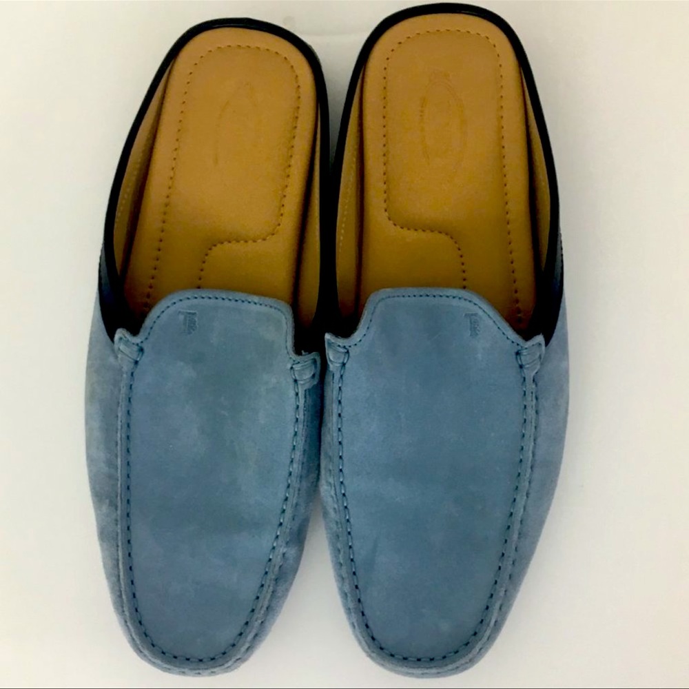 Men's TOD'S Leather Slip on Drivers Loafers